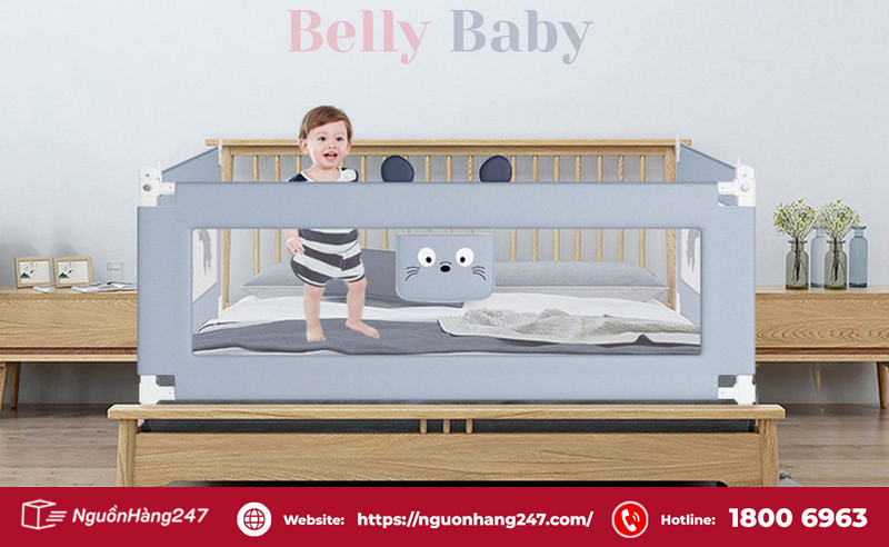 Thương hiệu thanh chắn giường Bellybaby