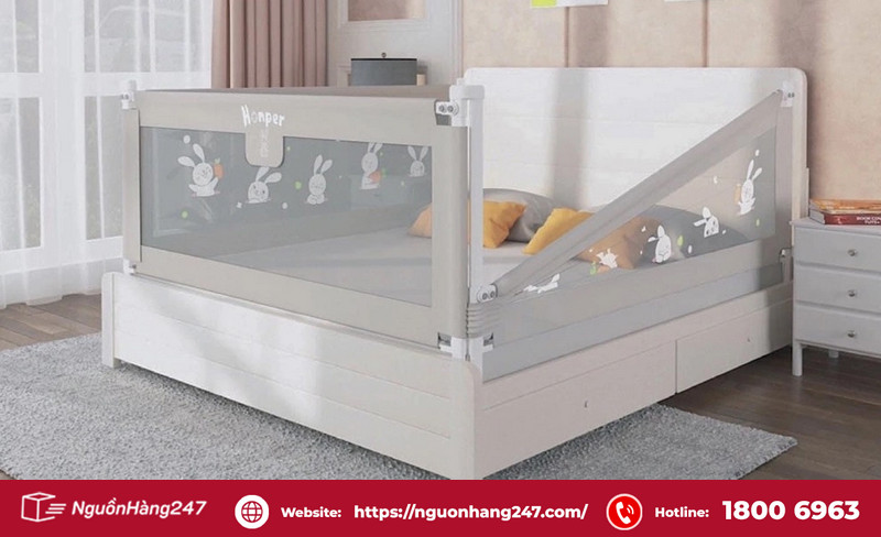 Thương hiệu thanh chắn giường Honper