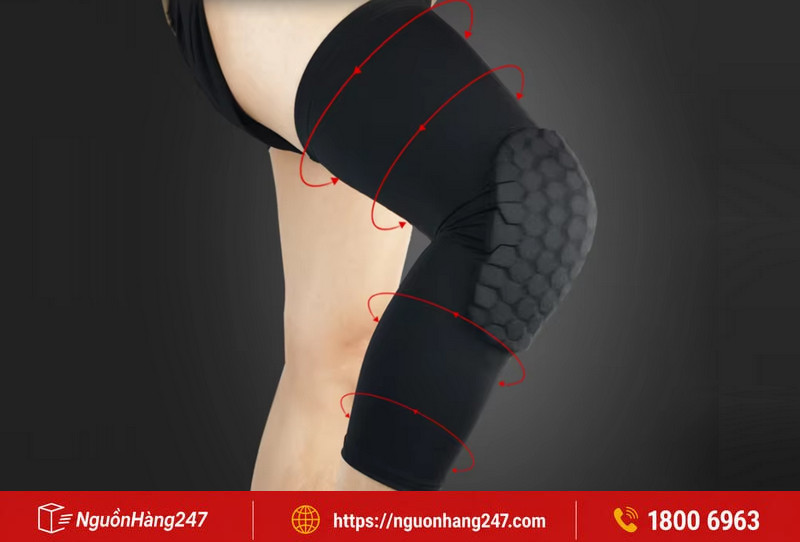 Bó gối bóng chuyền dài