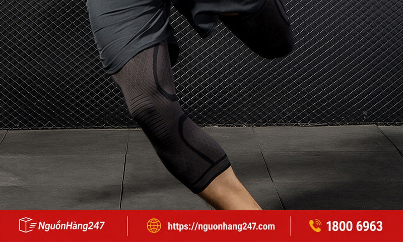 Băng bó gối vải thun ôm