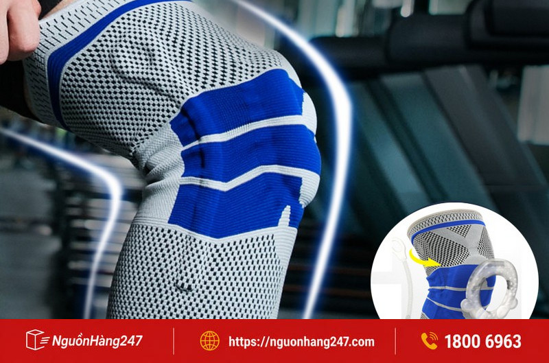 Băng gối có vòng đệm silicon và lò xo trợ lực
