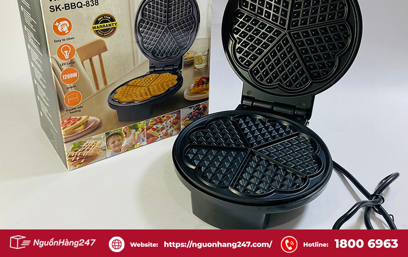 Thương hiệu máy kẹp waffle Sokany