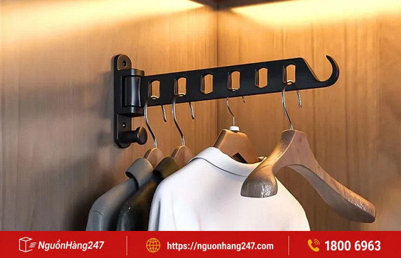 Móc treo quần áo bằng gỗ