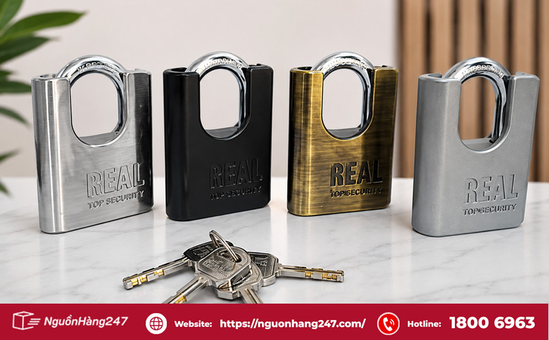 Thương hiệu ổ khóa chống cắt Real