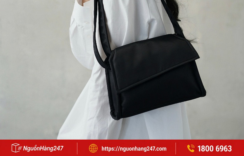 Túi xách đeo chéo nắp gập