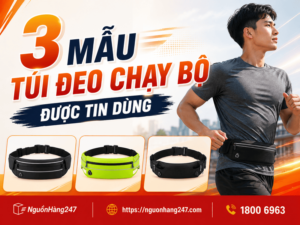 3 Túi đeo chạy bộ Trung Quốc kinh doanh “siêu lợi nhuận”