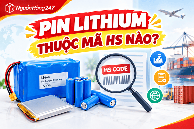Mã HS của pin lithium