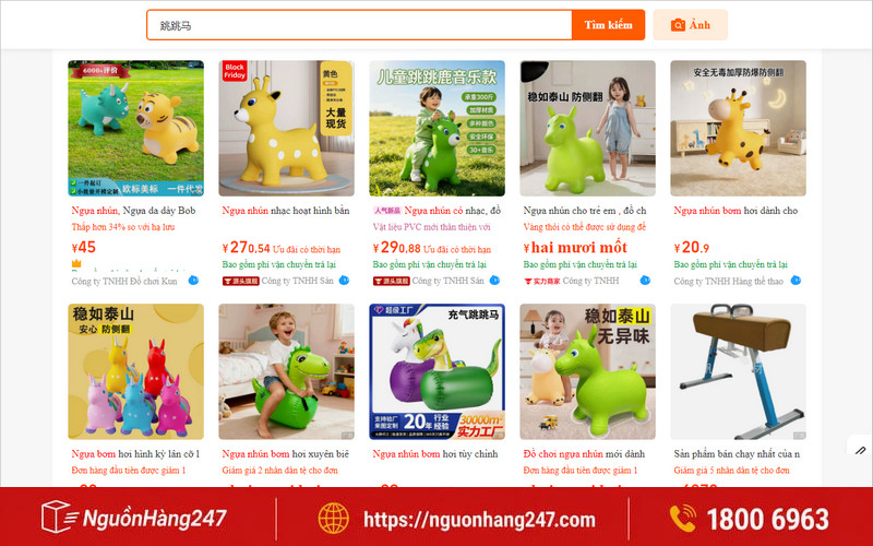 Gợi ý 10+ link shop nhập sỉ online thú nhún Trung Quốc “sỉ tận gốc”